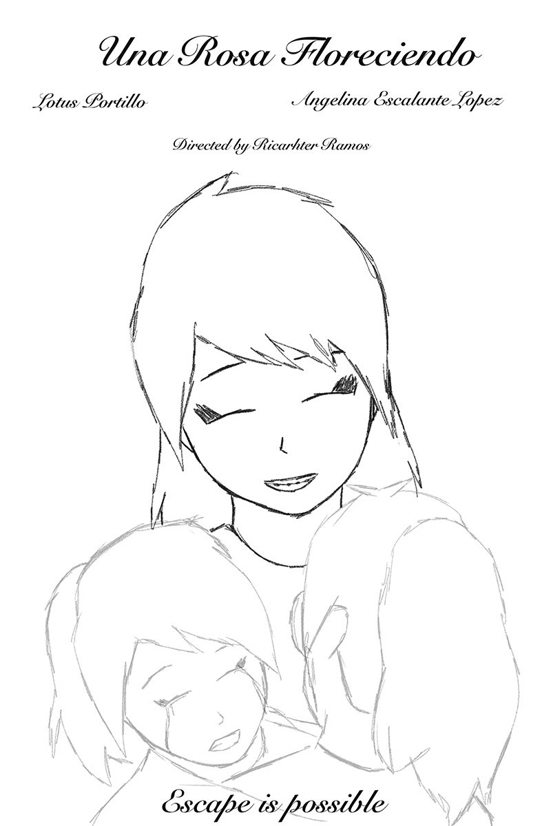 Una Rosa Floreciendo